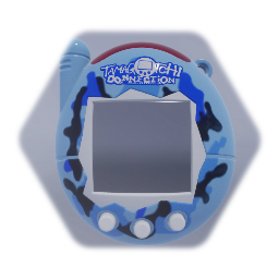 Tamagotchi Connection V3 - Blue Camo Shell