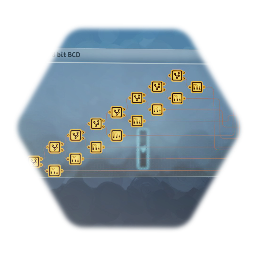 Decimal to 8 bit BCD