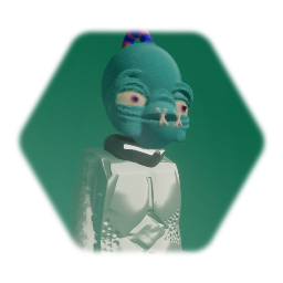 Abe in his Armor Suit