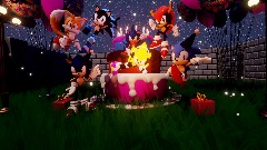 Sonic's Birthday Background!