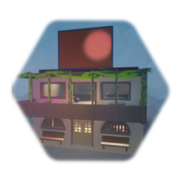 Building with Balcony