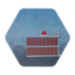 Simple strawberry cake