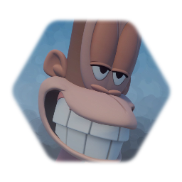 Posable monkey character