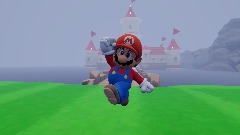 Peach Castle outside