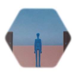 Wooden doors with animation