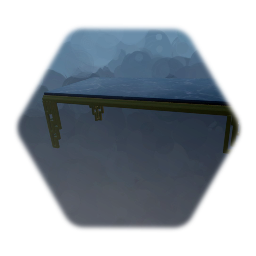 Black Marble Art Deco Table