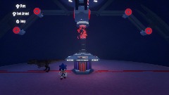 TARDIS Interior  with sonic and t rex birthday edition