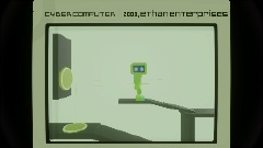 Green Bot Adventure Level 2-2: The 2nd Dimension