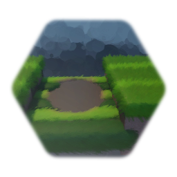 Green Hill zone road with gap