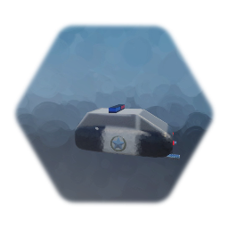 Flying Police Car