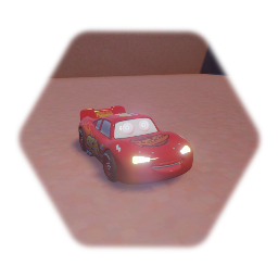 Bootleg Lightning Mcqueen bump n go toy