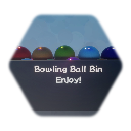 Bowling Ball Bin