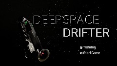 Deep Space Drifter: Title Screen