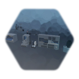 Space ship interior pack #1