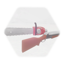 Evil Dead 2- Chainsaw and Boomstick