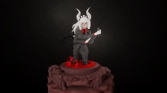 Helltaker CEO of Hell Lucifer Figure