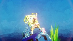 Spongebob statue