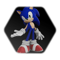 Modern Sonic The Hedgehog CGI Model Version 2.15