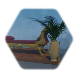 Egyptian chaise
