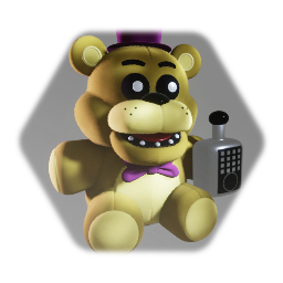 Sanshee Possessed Fredbear Plush · Five Nights at Freddy's