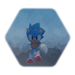 Sonic puppet (faster with double jump)