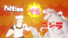 Peprino vs Godzilla