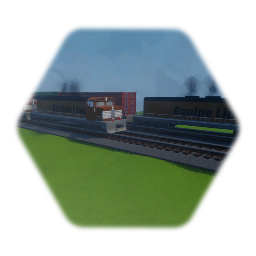 Equine Lines freight train (Locomotives and freight cars)