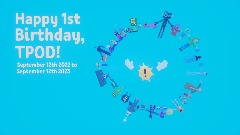 Thanks for 1 Year Of TPOD!