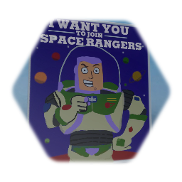 Buzz Lightyear poster