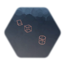 Triangle Square Circle WireFrames