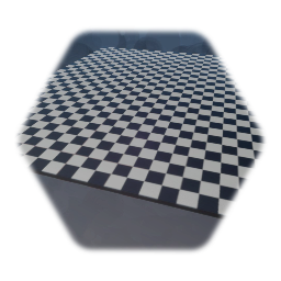30 by 30 Checkered Floor