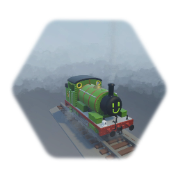 Percy the Small Engine but with the LCD face