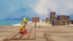 Pacster in Bucaneer Beach But It Uses The HD Version Of The BGM
