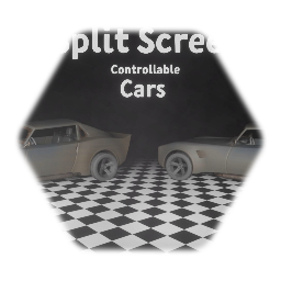 Split Screen Controllable Cars