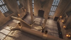 Long Gallery  & Entrance hall and Tapestry  corridor