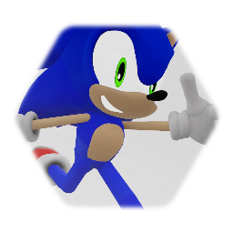 SONIC CGI MODEL V2 RXT