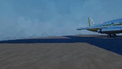 Wall.e at the airport