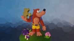 Banjo Diorama