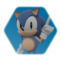 Stylised Classic Sonic V2