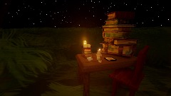 Scribing by the moonlight