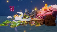 The Rayman 1 World Map