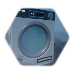 Old Front Loading Washing Machine