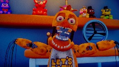 FNAF Withered Chica jumpscare Remastered