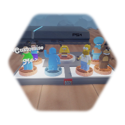 Lego Dimensions Character Base Template