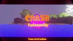 Crash Twinsanity title screen