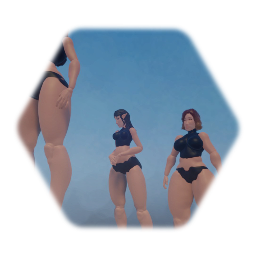 Fantasy races female puppets