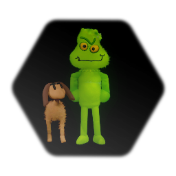 The Grinch & Max (Stylized)