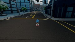 Classic Sonic in the Big City