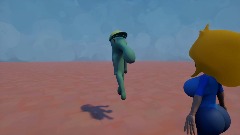 Squiddy Junior saw an Anime Girl