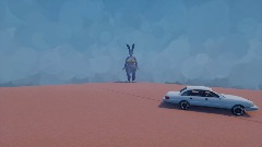 Attack of the giant bunny woman